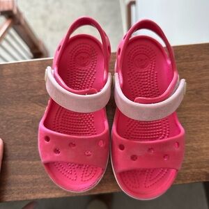 Crocs sandals (C9)